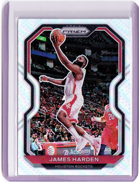 2020-21 Panini Prizm - Silver Prizm #112 James Harden