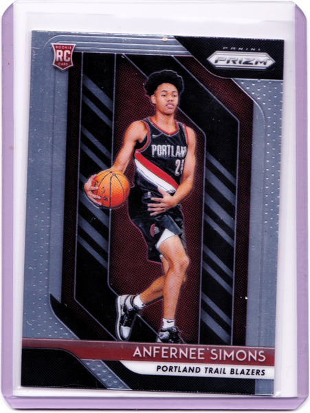 2018-19 Panini Prizm #61 Anfernee Simons RC