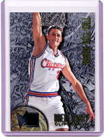 1995-96 Fleer Metal - Rookie Roll Call - Silver Spotlight #R-1 Brent Barry