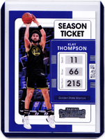 2021-22 Panini Contenders #20 Klay Thompson