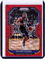 2020-21 Panini Prizm - Ruby Wave Prizm #34 Kevon Looney