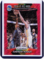 2015-16 Panini Prizm - Ruby Wave Prizm #397 All-NBA Team - Andrew Bogut /350