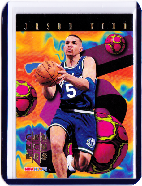 1995-96 NBA Hoops - # Crunchers #24 Jason Kidd