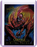 1995 Fleer Ultra Marvel Spider-Man - Masterpieces Masterprints #3 Carnage