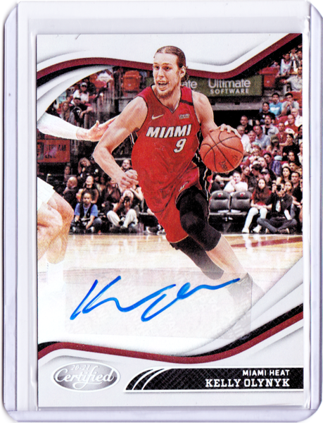 2020-21 Panini Certified - Certified Signatures #CS-KOL - Kelly Olynyk