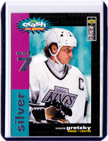 1995-96 Upper Deck Collector's Choice - Crash the Game Redemption - Silver #C3 Wayne Gretzky (Oct. 7)