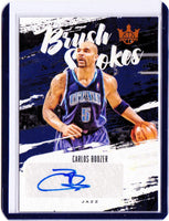 2019-20 Panini Court Kings - Brush Strokes - Citrine #BR-CBO - Carlos Boozer /25