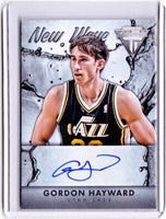 2013-14 Panini Titanium - New Wave Signatures #29 - Gordon Hayward