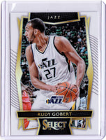 2016-17 Panini Select White Prizm #48 - Concourse - Rudy Gobert /149