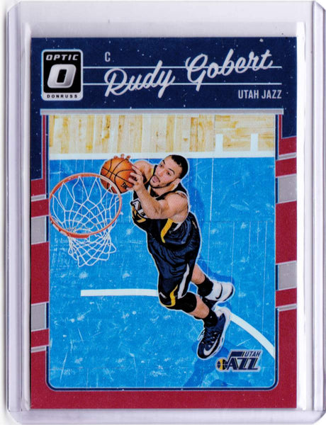 2016-17 Panini Donruss Optic Red Prizm #50 - Rudy Gobert /99