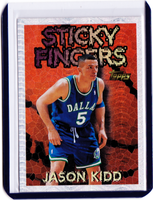 1996-97 Topps - Season's Best #19 Sticky Fingers - Jason Kidd