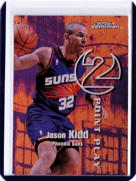 1999-00 Skybox Dominion - 2 Point Play - Plus #9TP Mike Bibby, Jason Kidd