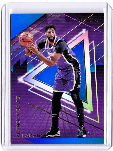 2020-21 Panini Recon Holo Blue #164 - Anthony Davis /99