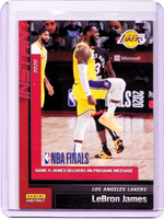 2019-20 Panini Instant - Los Angeles Lakers NBA Championship #8 LeBron James