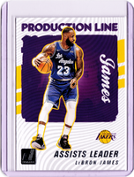 2021-22 Panini Donruss - Production Line #7 LeBron James