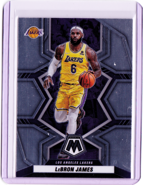 2021-22 Panini Mosaic #146 LeBron James