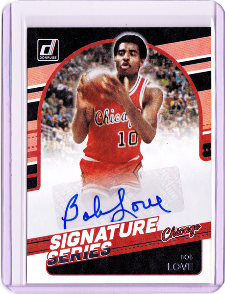 2020-21 Panini Donruss - Signature Series #SG-BLV Bob Love