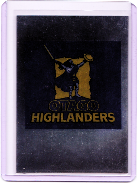 1996 Card Crazy Authentics NPC Rugby Union Superstars - Super 12 Logo #S1 Otago Highlanders