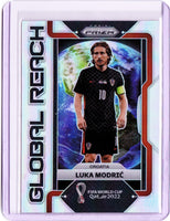 2022 Panini Prizm World Cup - Global Reach - Silver Prizm #19 Luka Modric