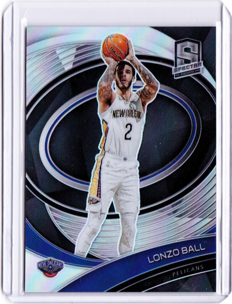 2020-21 Panini Spectra - Silver Prizm #65 Lonzo Ball