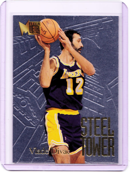 1995-96 Fleer Metal - Steel Tower #2 Vlade Divac