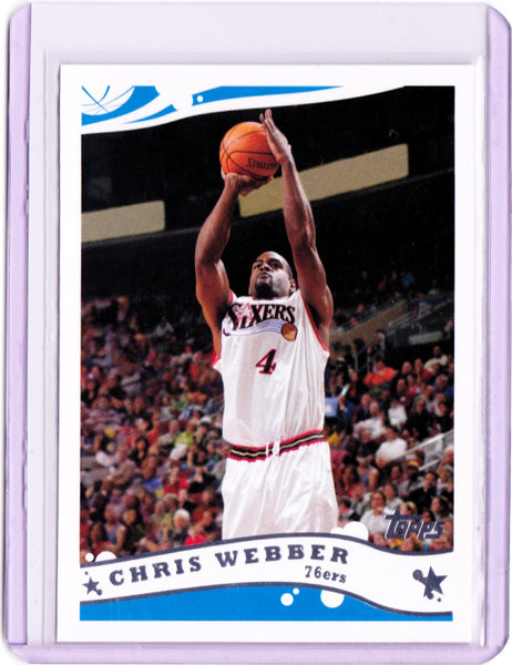 2005-06 Topps #130 Chris Webber