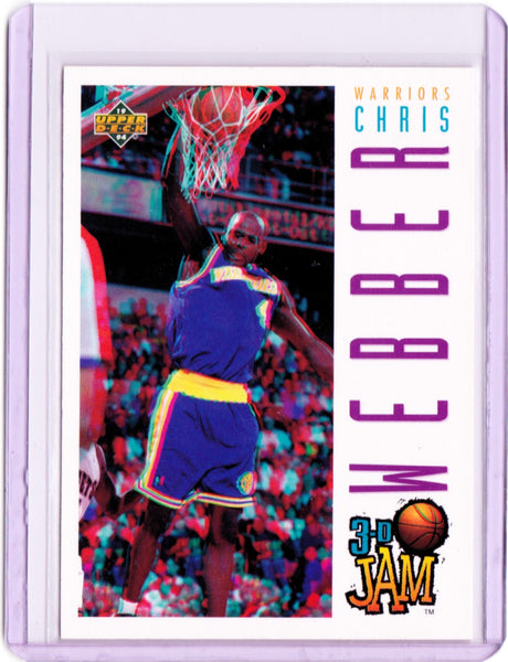 1993-94 Upper Deck Pro View 3D #106  Chris Webber