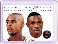 1993-94 Skybox Premium #300 Chris Webber, Avery Johnson