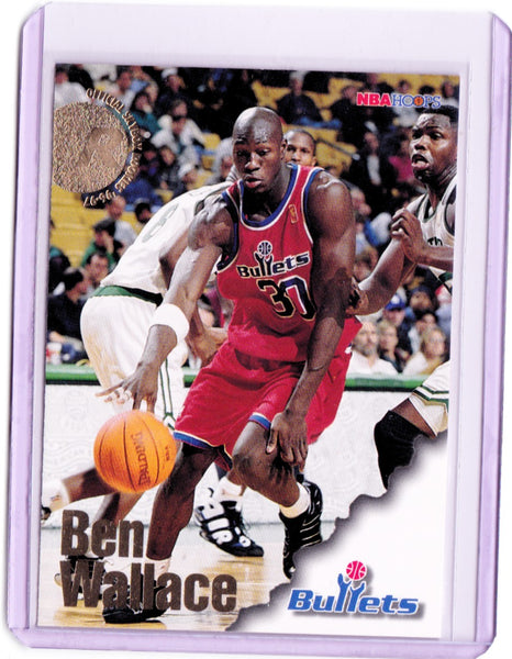 1996-97 NBA Hoops #314 Ben Wallace RC