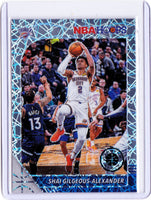 2019-20 Panini NBA Hoops Premium Stock - Silver Lazer Prizm #80 Shai Gilgeous-Alexander