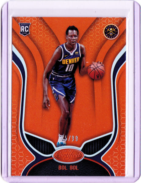 2019-20 Panini Certified - Mirror Orange #185 Bol Bol /99 RC