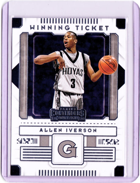 2020-21 Panini Contenders Draft Picks - Winning Tickets #36 Allen Iverson