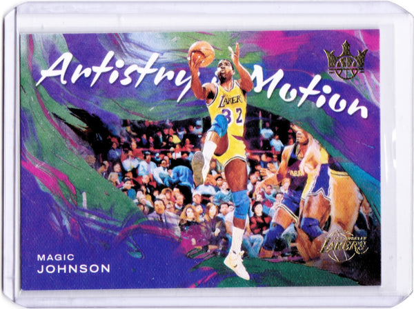 2021-22 Panini Court Kings - Artistry in Motion #21 - Magic Johnson