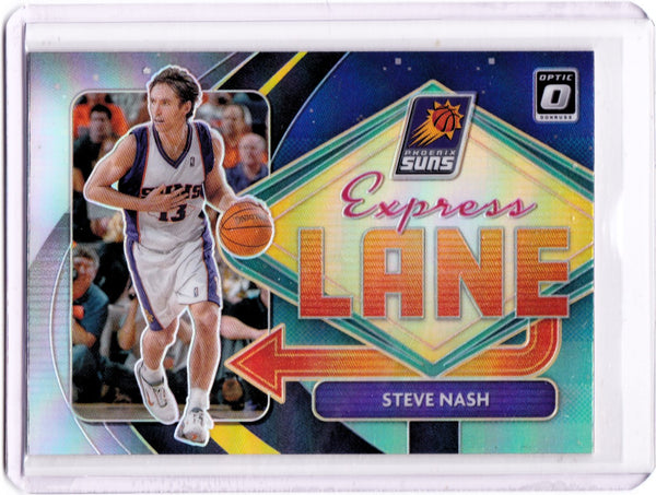 2020-21 Panini Donruss Optic - Express Lane - Holo Prizm #20 Steve Nash
