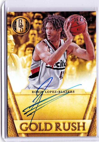 2014-15 Panini Gold Standard - Gold Rush #17 Robin Lopez /199