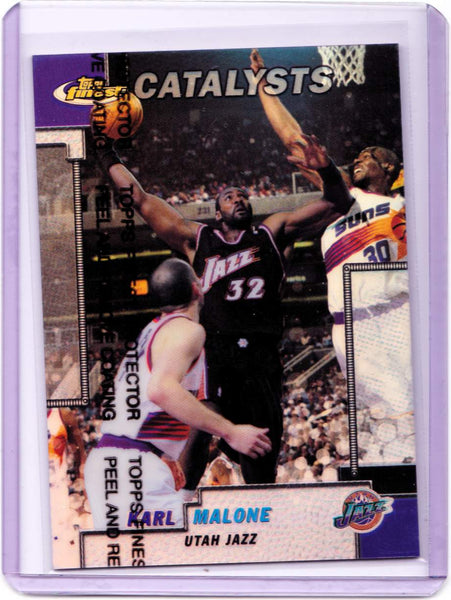 1999-00 Topps Finest - Refractor #234 Karl Malone