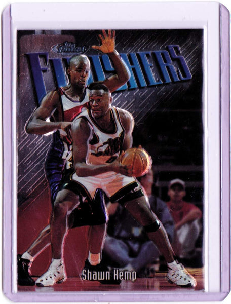 1997-98 Topps Finest - Embossed #130 Shawn Kemp