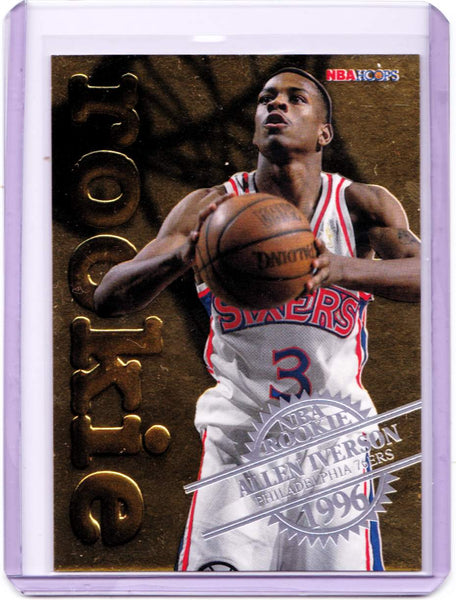 1996-97 NBA Hoops - NBA Rookie #12  Allen Iverson