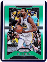 2019-20 Panini Prizm - Green Prizm #210 - Kevin Durant