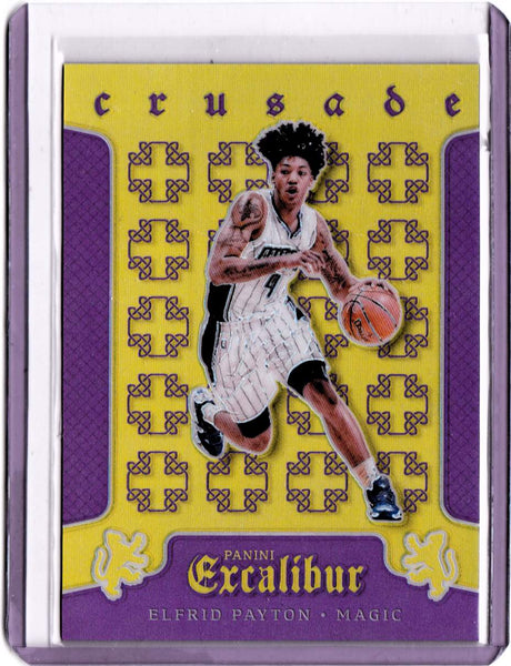 2015-16 Panini Excalibur - Crusade - Purple #15 - Elfrid Payton /60