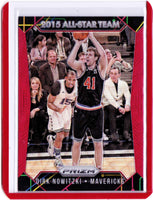 2015-16 Panini Prizm Ruby Wave Prizm #371 - All-Star Team - Dirk Nowitzki /350