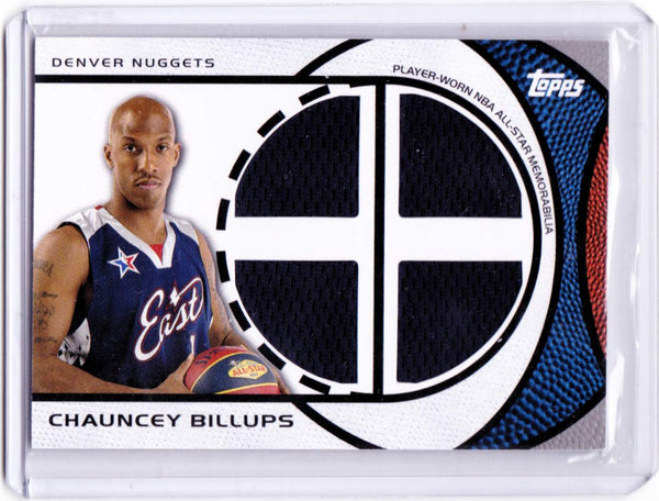 2009-10 Topps - All-Star Quad Relics #ASQ-CB1 - Chauncey Billups /100