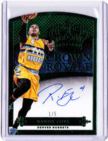 2014-15 Panini Preferred Green #175 Crown Royale Autographs - Randy Foye #/5