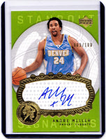 2003-04 Upper Deck Triple Dimensions Standout Signatures #STA47 Andre Miller /100