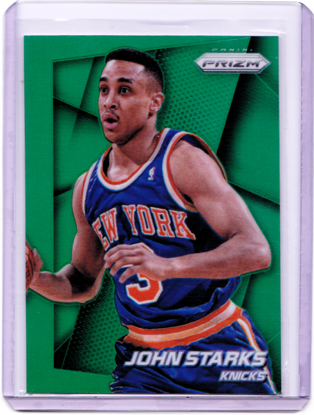 2014-15 Panini Prizm - Green Prizms #241 John Starks