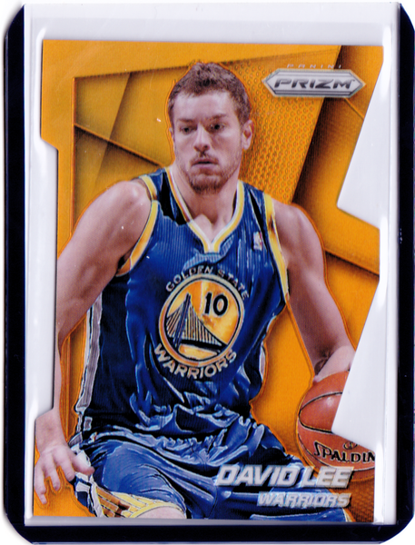 2014-15 Panini Prizm - Orange Die-Cut Prizms #31 David Lee /139