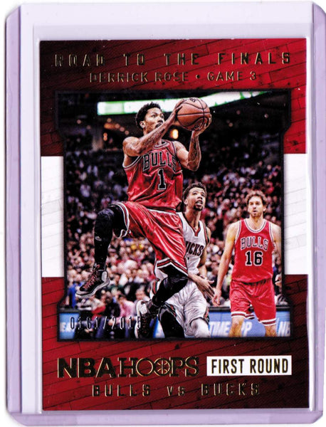 2015-16 Panini NBA Hoops - Road to the Finals #18 First Round - Derrick Rose /2,015