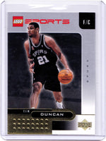 2002-03 Upper Deck Lego Sports Gold Foil #1 - Tim Duncan