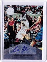 2012-13 Totally Certified - Signatures - Totally Silver #44 - Stephen Jackson /49