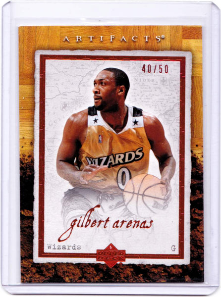 2007-08 Upper Deck Artifacts Red #98 Gilbert Arenas /50